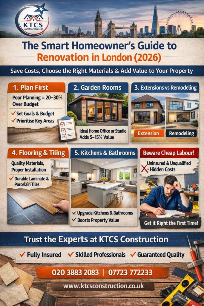 The Smart Homeowner’s Guide to Renovation in London (2026)