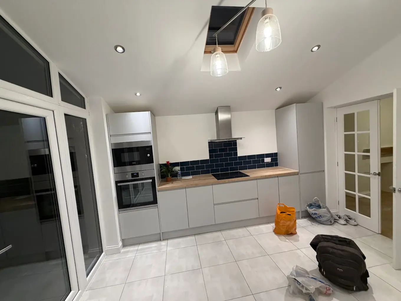 A finished kitchen renovation by KTCS Construction