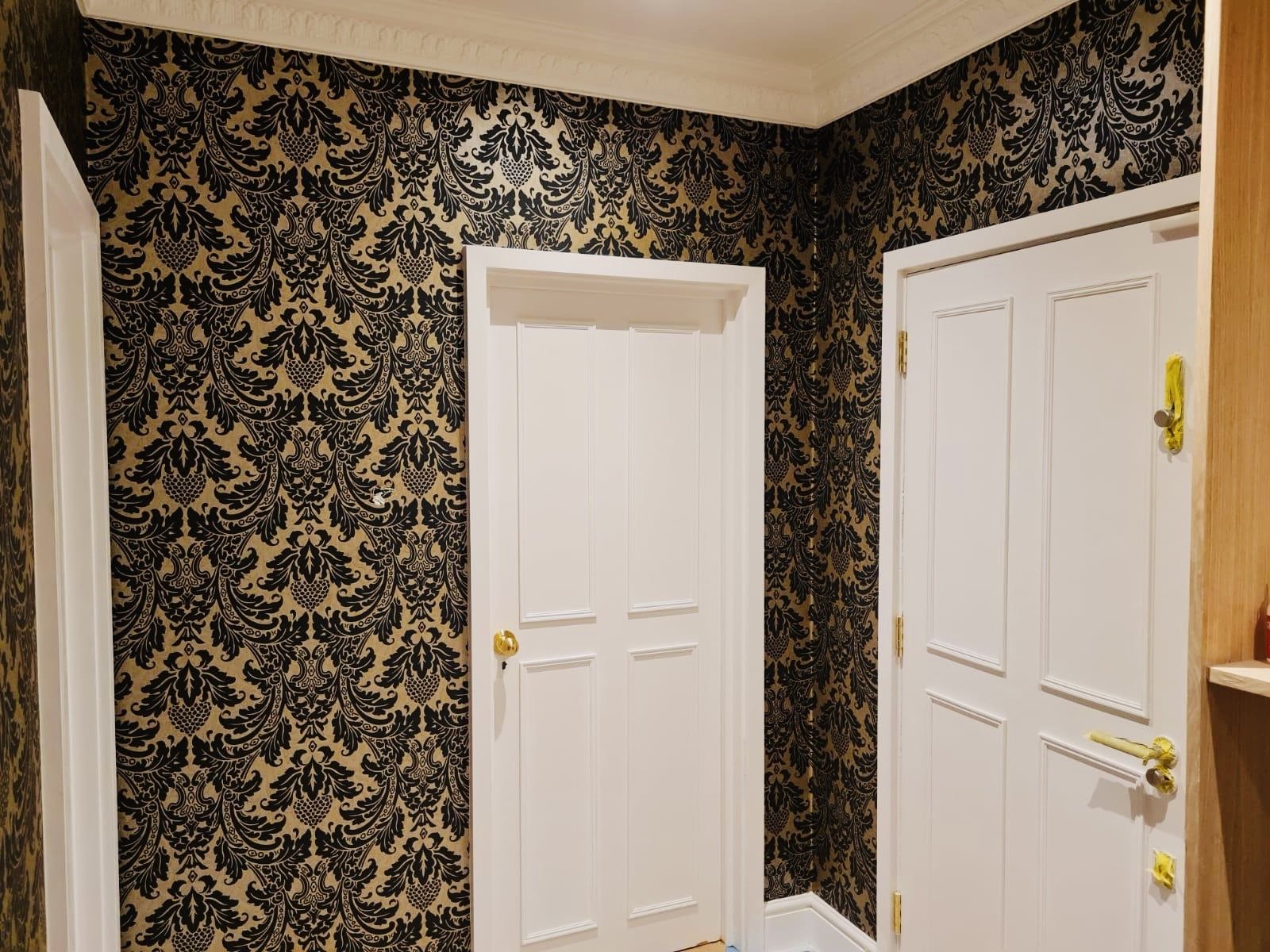 Wallpaper Installation in Ealing London — KTCS Construction project photo