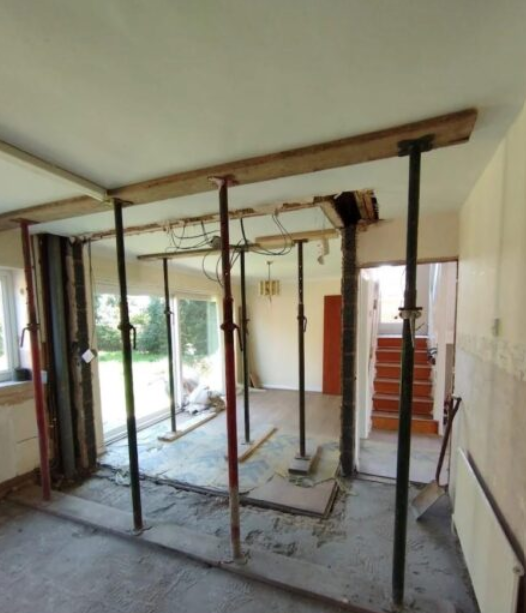 Builders in Ruislip